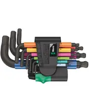 WERA BlackLaser 950/9 Multicolour Hex-Plus Metric Keyset 2