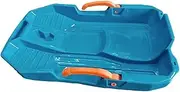 [Generic] Snow Sled for Beach - Toboggan Sleds Winter Snow Sledding - Beach Sled Snow Slider Snow Sled Toboggan Sand Sled with Pull Rope for Kids