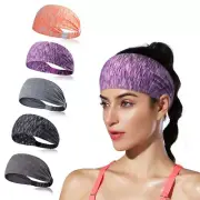 Clearance Headbands Men Women Sweatband Head Band Yoga Stretch Sport Sweat Band