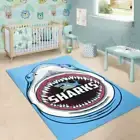 Aboriginal Sharks Rugby Area Rug Carpet Bedroom Livingroom Indoor Outdoor Mat 2