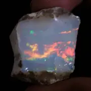 37.00 Ct October Birthstone AAA Ethiopian Opal Rough Welo/Multi Fire Amazing Raw