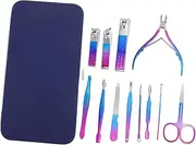 Healvian 1 Set Nail Set Manicure Supplies Nail Polishing Tools Manicure Tool Manicure Polishing Tools Fingernail Cutter Nail Trimmer Nail Art Supplies