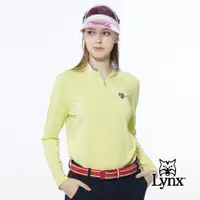 在飛比找PChome24h購物優惠-【Lynx Golf】女款遠紅外線保暖內刷毛彩色植絨LOGO