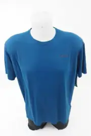 NEW! Sitka Basin Work Short Sleeve Tech T-Shirt Men's Large Blue