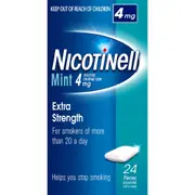 Nicotinell Gum Mint 4mg 24 Pack