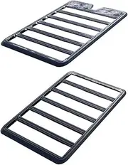 Universal Aluminium Roof Basket Luggage Rack Compatible for 4x4 Pioneer Platforms Roof Rack Tuning Interior Exterior Parts