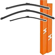 VIA ALBION Wiper blades for: BMW X3 (F25) 2010-2017 Wipers (3x wipers) - VA_457