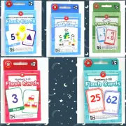 Flash Cards for Junior Learning 5 Sets of Cards Shapes, Counting and Addition
