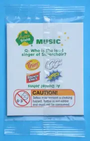 AUSSIE TRIVIA Tattoo - Samboy Thins CC’s French Fries - 2011 - MISB