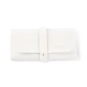 Foldable Triangle Eyeglasses Case, Men Women Leather Magnetic Clamshell Sungl...