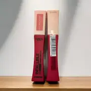 L'Oreal Infallible Pro-Matte Les Macarons Liquid Lipstick #828 Framboise Frenzy