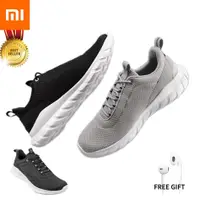 在飛比找蝦皮購物優惠-XIAOMI 小米freetie城市跑鞋針織面料輕薄【送高品