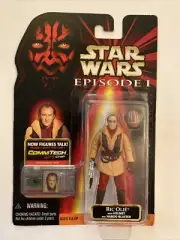 STAR WARS Episode 1, RIC OLIE with Helmet and Naboo Blaster Hasbro CommTech Chip