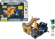 Minecraft Mini Mode Playset, Rise of The Warden Set with 2 Minis Including Steve & Warden Figures & DLC Code