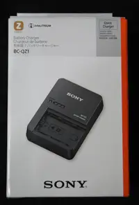 在飛比找Yahoo!奇摩拍賣優惠-SONY  BC-QZ1   原廠充電器  公司貨 NP-F