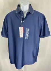 Ben Hogan Navy Blue Short Sleeve Polo Shirt Men’s Size Medium NWT
