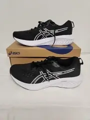 ASICS Gel Excite 10 Black/ White Mens Size 9.5 Style 1011B600-003 Running New