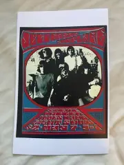 Jefferson Airplane Steve Miller Blues Band Poster 11 x 17 (186)