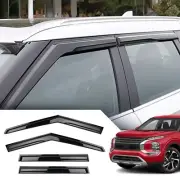 Auto Window Visors Rain Guards Shield, Window Vent Visors Shades Wind Deflect...