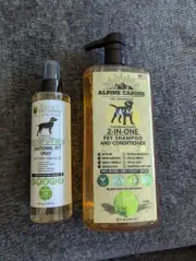 Pet Shampoo & Conditioner, Shed Free 2-in-1, Oatmeal and Honey, Hypoallergenic