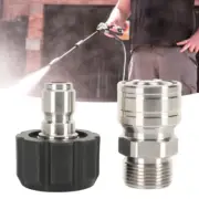 Pressure Washer Quick Connector Quick Disconnect Kit M22 Thread Quick Connector