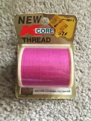 Hand Sewing Thread 277 Red Rose Cotton Covered Polyester Thread 175 yards NOS
