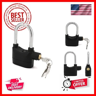 Alarm Lock, 110 Db Universal Security Alarm Lock System Burglar Door Motor Bi...