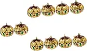 [Operitacx] Pumpkin Pendant Aromatherapy Essential Oil Diffuser Charm Earrings Charm Diffuser Locket Pendants Jewelry Stand Earring Holder Necklace Charms for Jewelry Making Copper