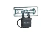 Master Lock Bolt Hasp With Integrated Lock 110mm (Multi Colour) (One Size)