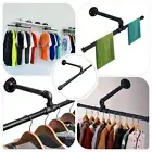 Retro Style Upper Wall Display Coat Rack Clothing Rack