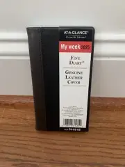 At-A-Glance 2025 Calendar Planner Weekly New Year Pocket 74-02-05 Leather