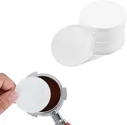 Espresso Paper Filter 54mm, 400 Pcs Unbleached Coffee Filter Papers, Disposable Puck Screen for Portafilter, Compatible With Espresso Maker (White)