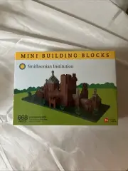 THE SMITHSONIAN INSTITUTION BUILDING 668 Pc Mini Building Blocks Set NEW!