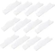 Sosoport 100pcs Bird Cage Paper Pole Extendable Bird Feeder Fed Window Cleaning Equipment Parrot Cages Bird Paper Bird Bird Cage Round Flight Round Laboratory Birdcage Paper Very White