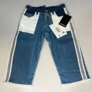 DSQUARED2 Kids' Inside out Denim shorts size 8