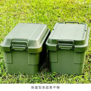 【日本 RISU】TRUNK CARGO 二代可堆疊多功能耐重收納箱50L (6.6折)