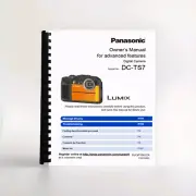 Owners Manual for Panasonic Lumix DC-TS7 Camera