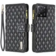 Pu Leather Zipper Wallet Phone Cover Case For Xiaomi 13t/13t Pro/redmi K60 Ultra