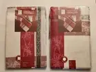 New Winter Wonderland Poinsetta Plaid Tablecloths (2) 1 Square 52"x52" 1...