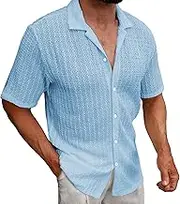 Light Blue Polo Shirt Mens Short Sleeved T-Shirts Multi Pack Short Sleeved XXL Floral Shirts Casual Tops & T-Shirts White T Crew Neck Multi Pack Hoodies for Gym Quick Dry