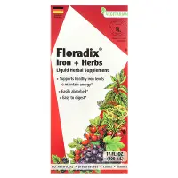 在飛比找iHerb優惠-[iHerb] Floradix，鐵 + 草本，17 液量盎