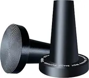 [NEOUZA] Coffee WDT Holder Tamper 2 in 1 Multifunctional Espresso Accessories Stand, Ripple Base, WDT Not Included (Black, 58mm)