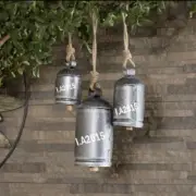 Rustic Metal Decorative Cow Bell Vintage Large Hanging Cow Bell Christmas Bell