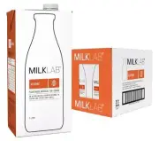MILKLAB Almond Milk 8 x 1L Barista Milk For Coffee, Latte & Espresso Dairy Free