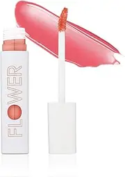 FLOWER BEAUTY By Drew Barrymore Bitten Lip Stain - Long-Lasting Color - Hydrating + Water-Based Formula - Gel-Like Texture - (Coy)