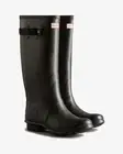 Hunter ORIGINAL Women's Field Huntress Wide Leg Black Wellingtons