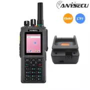 ANYSECU HD760 IP67 4G Network Radio Zello Android 7.1 WIFI Real-ptt Dock Charger