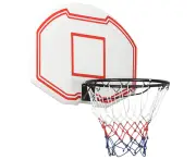 Nnevl Basketball Backboard White 90x60x2 Cm Polyethene