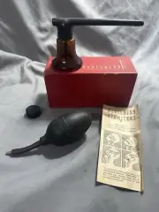 Antique Devilbliss Perfume Medicinal Bottle w/ Atomizer