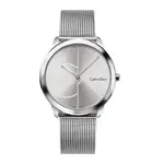 CK手錶 MINIMAL系列-銀色大CK LOGO米蘭錶帶 K3M2212Z